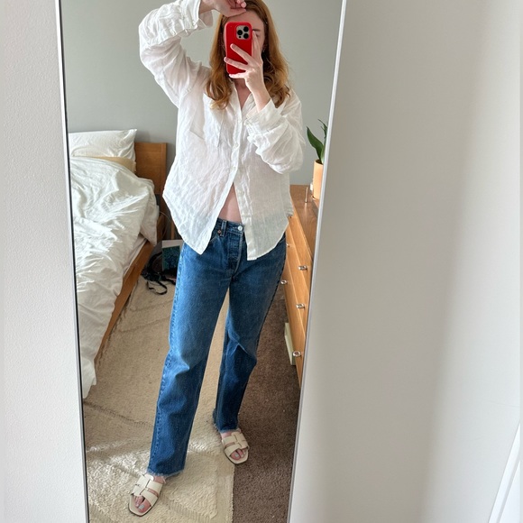 Levi’s Vintage 2001 Men’s 501 Button Fly Jeans Size 33/26, Actual 31/28 - Picture 11 of 12